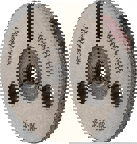 Threaded Ring Gage: #10-24 Thread, UNC, Class 2A, Go & No Go